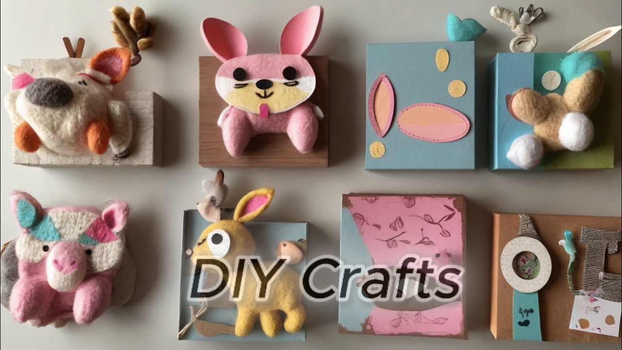 DIY Crafts a short lyric AI animated[Kids Magical World] - YouTube