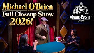 Michael O'Brien LIVE performance at the Magic Castle Closeup Gallery 2026!