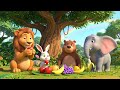 Jungle ke dost 🦓🐰🦁🦌#shorts #youtubeshorts #ytshorts #kids #kidsfun #kidsanimation #AI #babloovlogs
