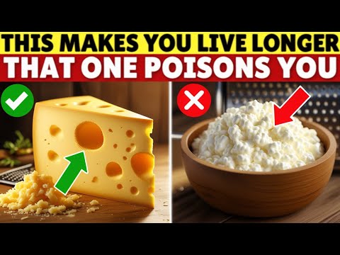 🧀SENIORS, Listen Up! 4 Cheese You Should NEVER Touch & 4 You Must Eat DAILY | Senior Health Tips