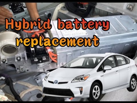 Toyota Prius Hybrid Battery Replacement - YouTube