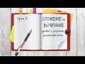 Обыкновенные дроби. Сложение и вычитание дробей с разными знаменателями.