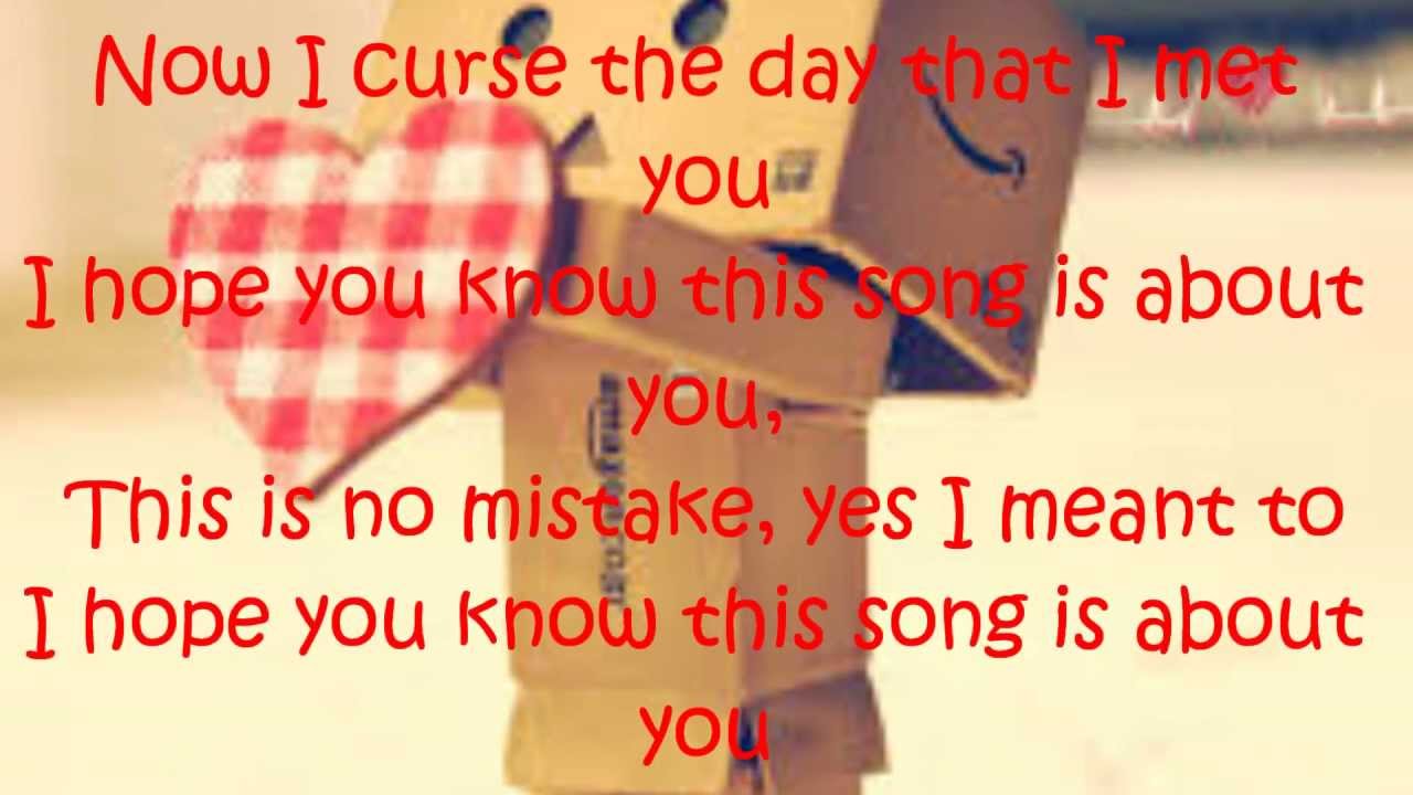 Olly Murs This Song Is About You Lyrics