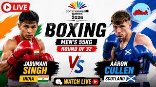 Watch Live: Men's 55kg Boxing | Commonwealth Games 2026