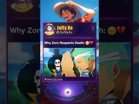 Why Zoro Respects