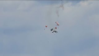 Fighter jets collide midair during Idaho air show