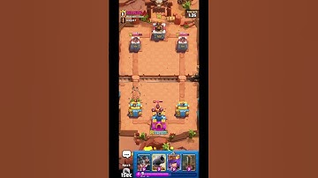 How to counter mega knight with 2 elixir #shorts #viral #clips #viralshorts #clashroyale #supercell