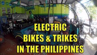 Electric Bikes & Trikes, In The Philippines. (With Prices)