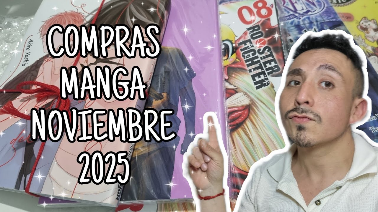 📚 COMPRAS MANGA NOVIEMBRE 2025 📚