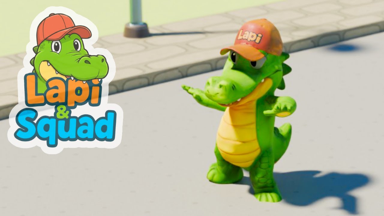 Crocodile Lapi (Dance around) 🐊 | Fun Song | Lapi & Squad