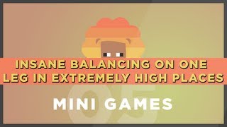 Insane Balancing On One Leg In Extremely High Places :: Millbee's Mini Games #5 screenshot 4