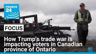 Canada's election: How Trump's trade war is impacting voters in key province of Ontario