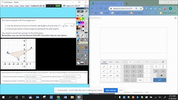 Finding Perimeter of Triangle using Distance Formula