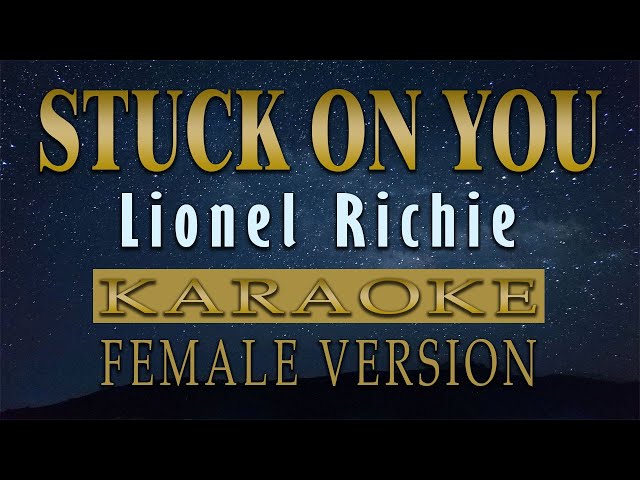 Lionel Richie - Stuck On you (Karaoke) #shorts 