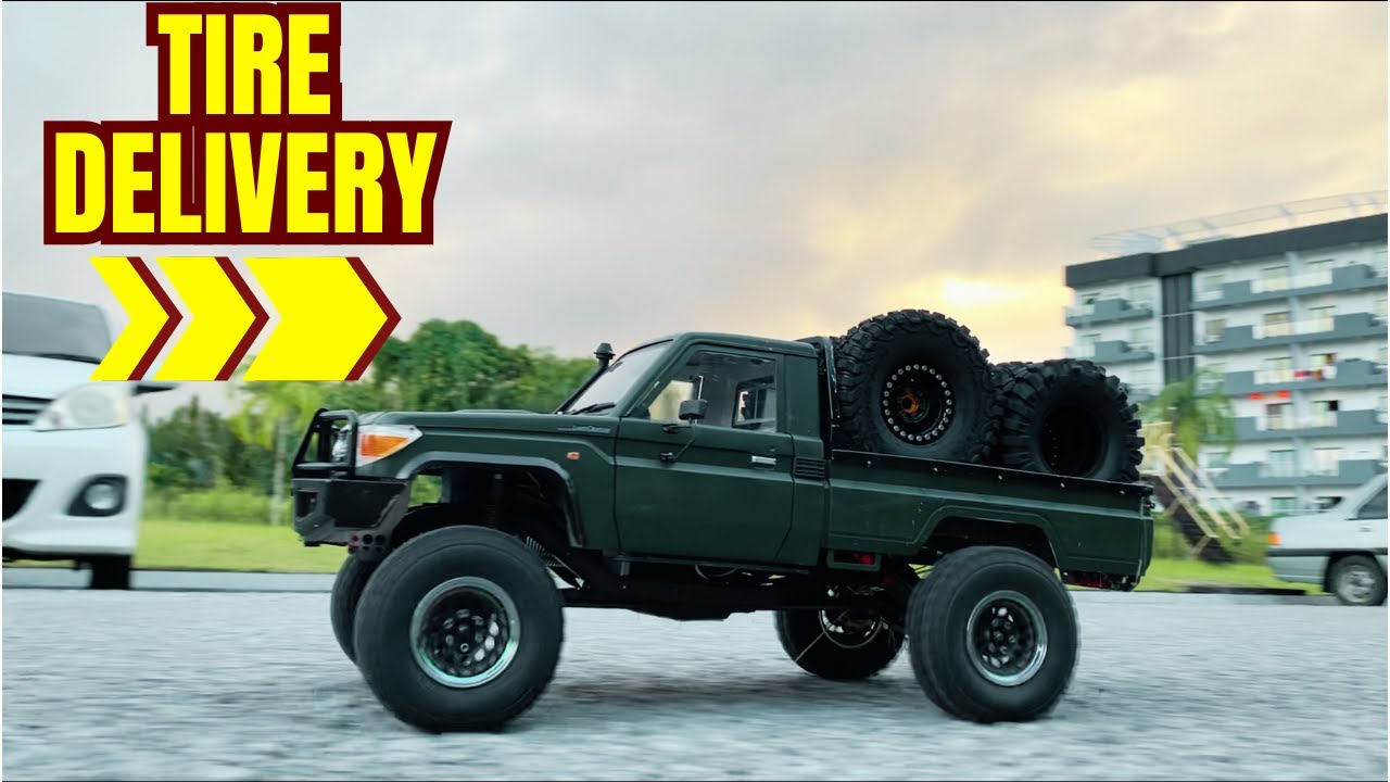 My TOYOTA LC70 TRX4 RC Tire Delivery Mission YouTube my-toyota-lc70-trx4-rc-tire-delivery-mission-youtube