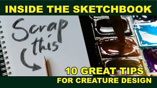 Loosen up your sketches with these 10 great creature design tips