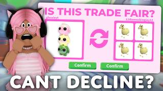 i said yes to EVERY TRADE in ADOPT ME....again