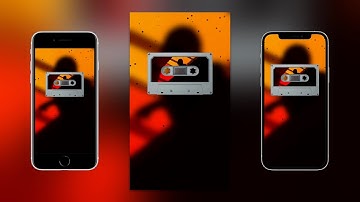 Light Art Cassette with Rising White Particles | Spotify Canvas Video Demo