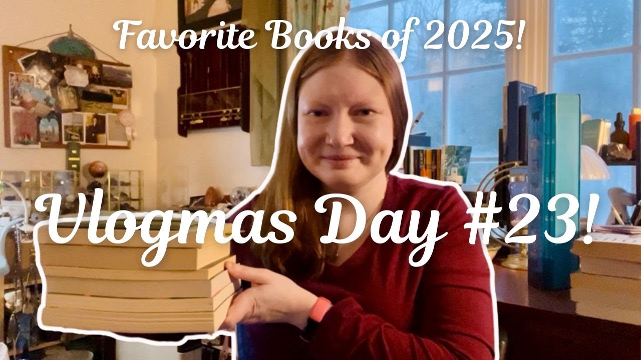 My 10 Favorite Books of 2025 Vlogmas Day 23!📚✨