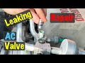 1996 - 2002 GM Truck R134a AC High Pressure Ball Valve Service Port Leak Repair & Test (Chevy & GMC)