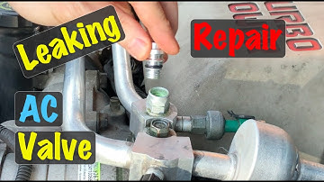 1996 - 2002 GM OBS Truck R134a AC High Pressure Ball Valve Service Port Leak Repair (Chevy & GMC)