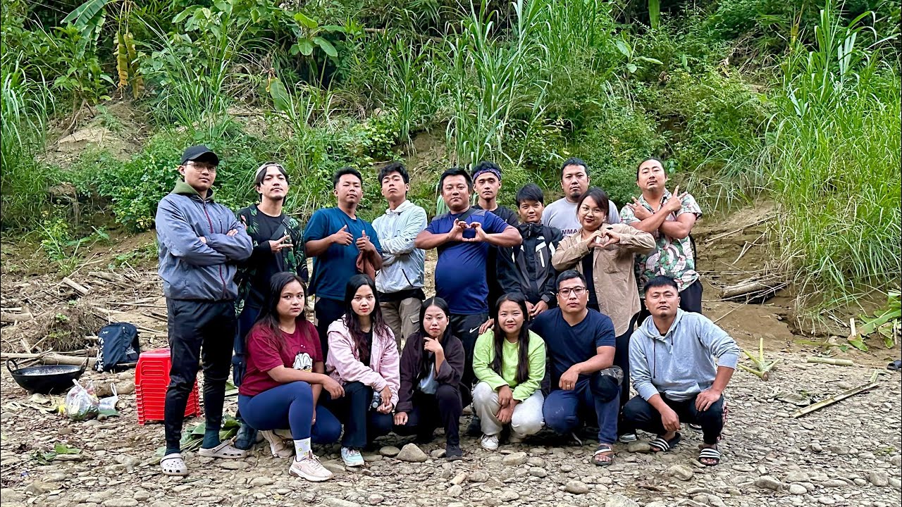 Luangmual corps SAY 2024 Picnic Tlawng River