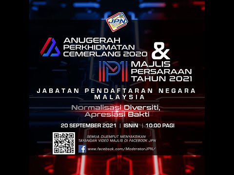 MAJLIS ANUGERAH PERKHIDMATAN CEMERLANG TAHUN 2020 DAN MAJLIS PERSARAAN TAHUN 2021