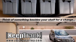 Keep Track Overhead Storage Installation