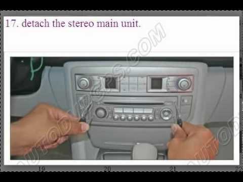 Install:citroen C5 With Rd3 Radio Car Interface Ipod Iphone Input Adapter - Youtube