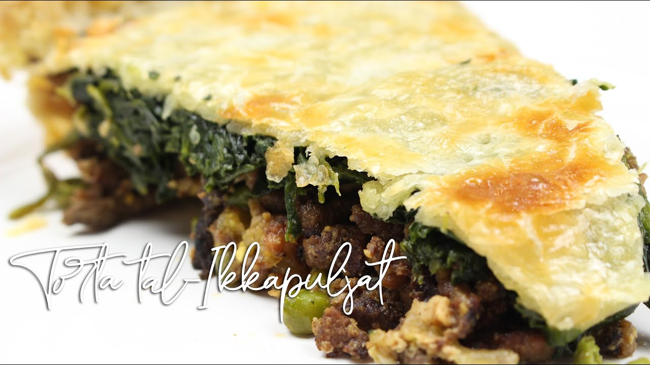 Torta tal-Ikkapuljat - Minced Beef Pie