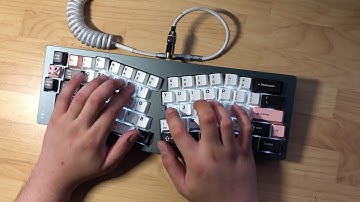 TGR Alice with Holy Gsus typing sounds
