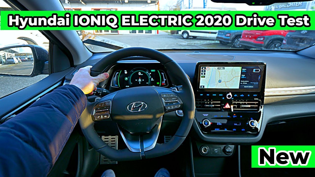 Voorrecht Dialoog vat New Hyundai IONIQ ELECTRIC Facelift 2020 Drive Test Review POV - YouTube