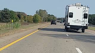 drunk driver on HWY 127 before Mt. Pleasant,  MI