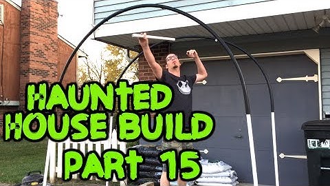 Garage Haunt Build 2015 - Part 15