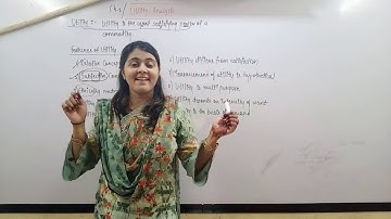 L.2 UTILITY ANALYSIS |PART 1| 12TH ECONOMICS|MAHARASHTRA BOARD