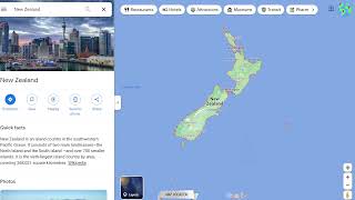 Where on the map - New Zealand