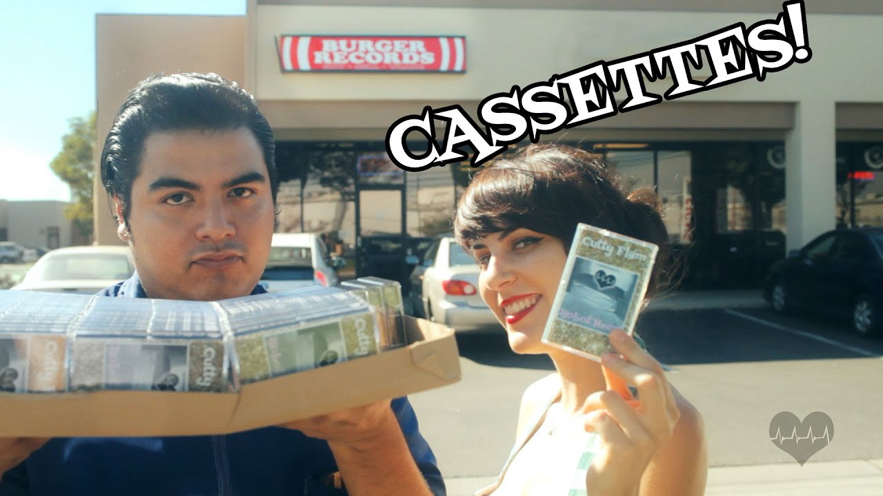 Cutty Flam - Burger Records Cassette Tape Pick up