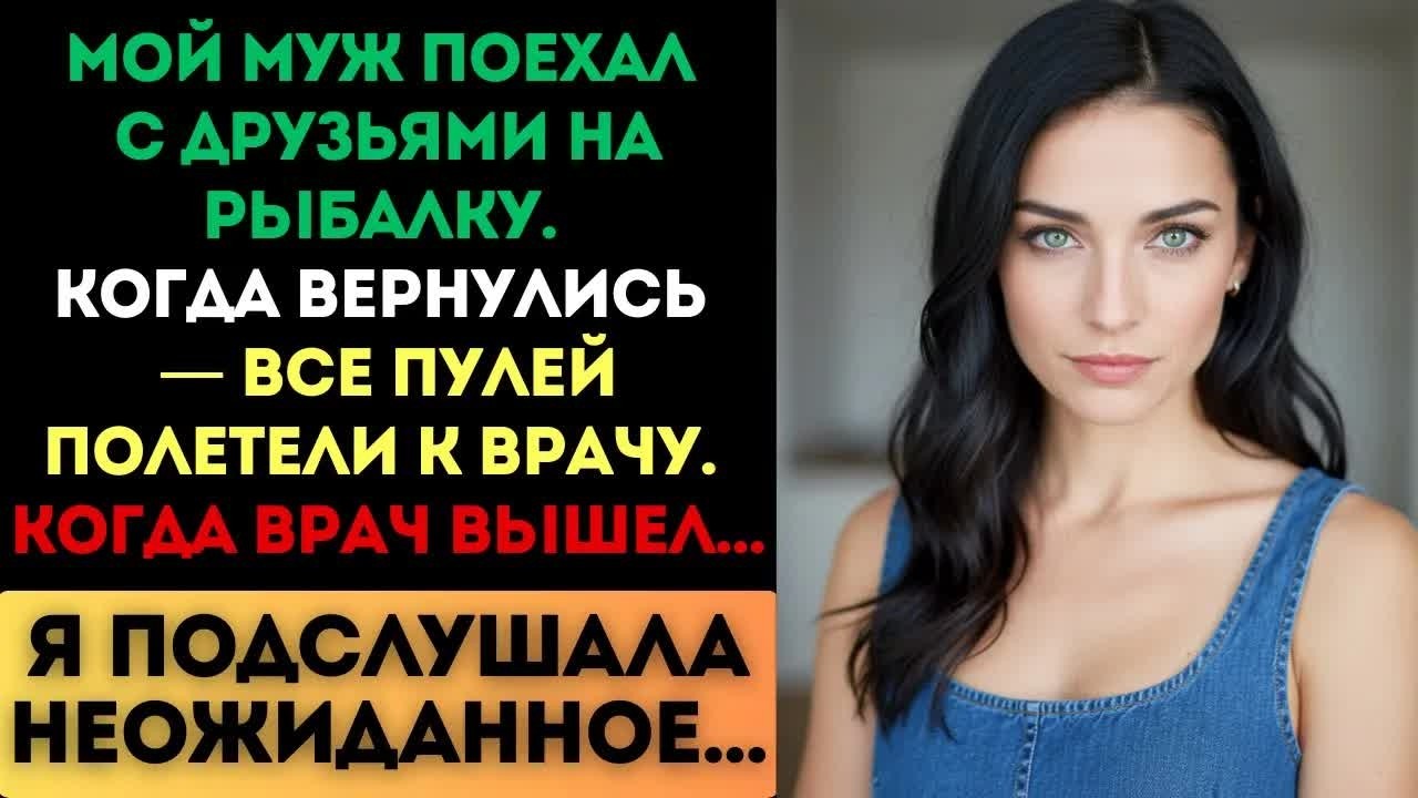 Муж с друзьями поехал на рыбалку. А когда вернулся, они все полетели к врачу...