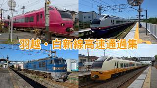 【EF510・E653系】羽越・白新線高速通過集