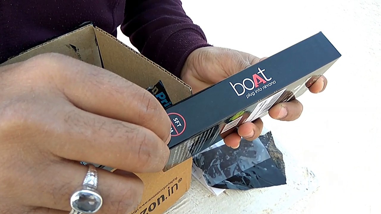 Unboxing of boat USB cable YouTube