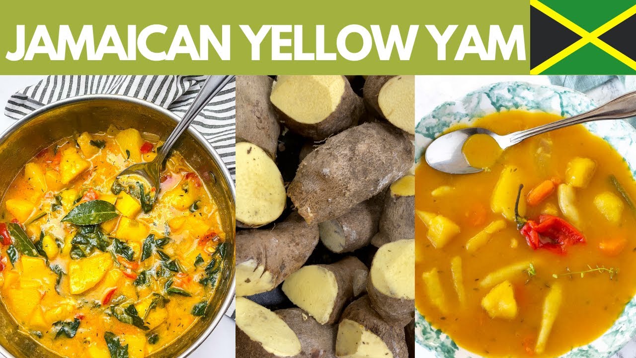 Jamaican Yellow Yam - Healthier Steps