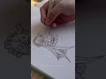 #drawing #drawingtutorial #artist #art #madhubani #indianart #madhubaniartist #peacockmotif