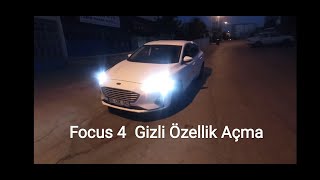 2020 Focus Trend X Gi̇zli̇ Özelli̇k Akti̇vasyonu
