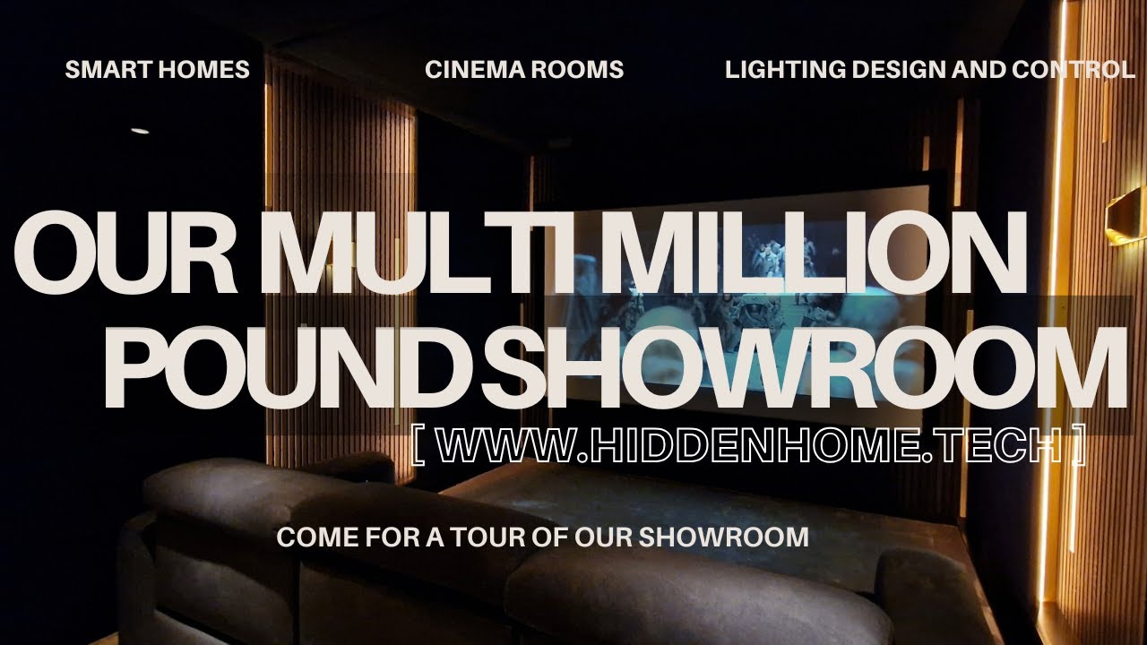 From £40K to £1M: The UK’s Most Exclusive Home Cinema Showroom Tour