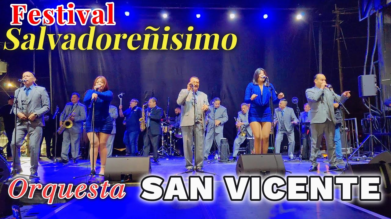 Orquesta SAN VICENTE en el FESTIVAL SALVADOREÑISIMO 2024 en Maryland