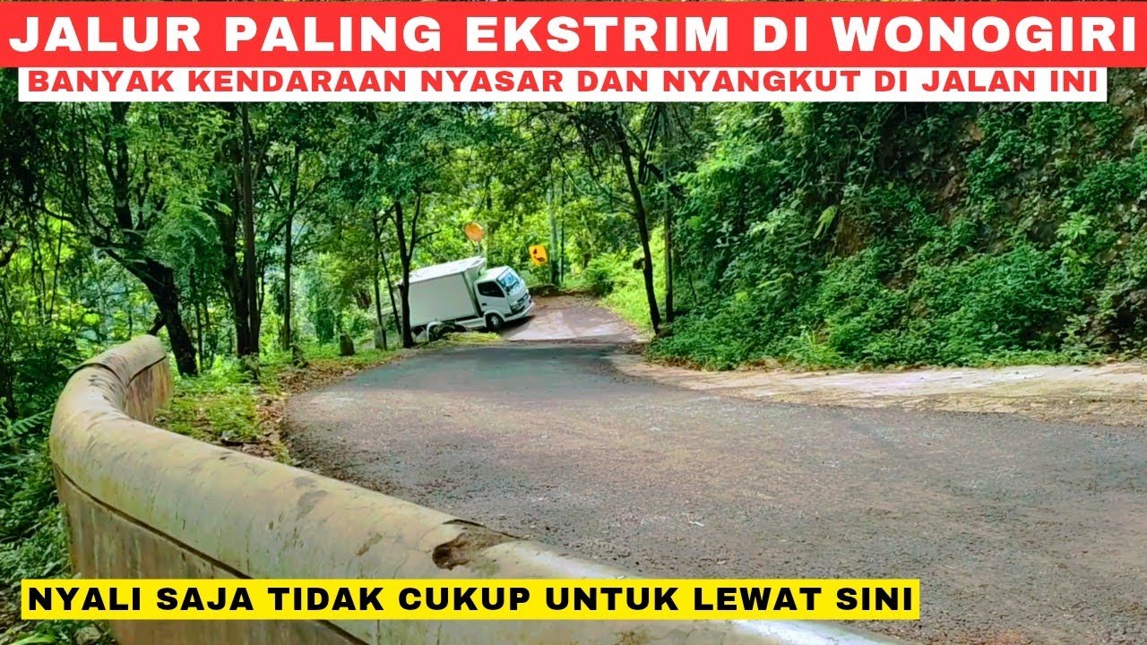 Jalur Paling Ekstrim dan Menakutkan di Wonogiri ‼️