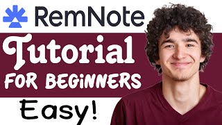 RemNote Tutorial For Beginners | How To Use RemNote