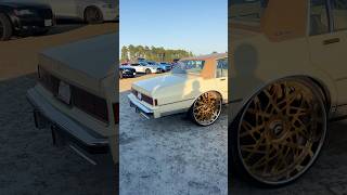 Box Chevy Brougham On D Forgiatos At Rockingham Dragway