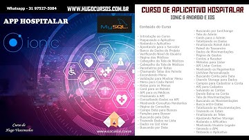 Aplicativo Hospitalar Ionic 6 - Aula 01 - Android e IOS