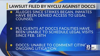 Lawsuit claims NYS prisons violate the Constitution by denying inmates legal counsel access